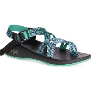 CHACO Dagger ZX/2 Classic Teal Green Toe Loop Sandals